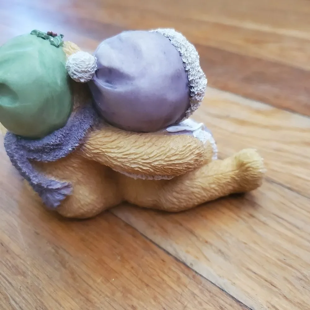 Cherished Teddies Cheryl‎ & Carl Wishing you a cozy Christmas figurine